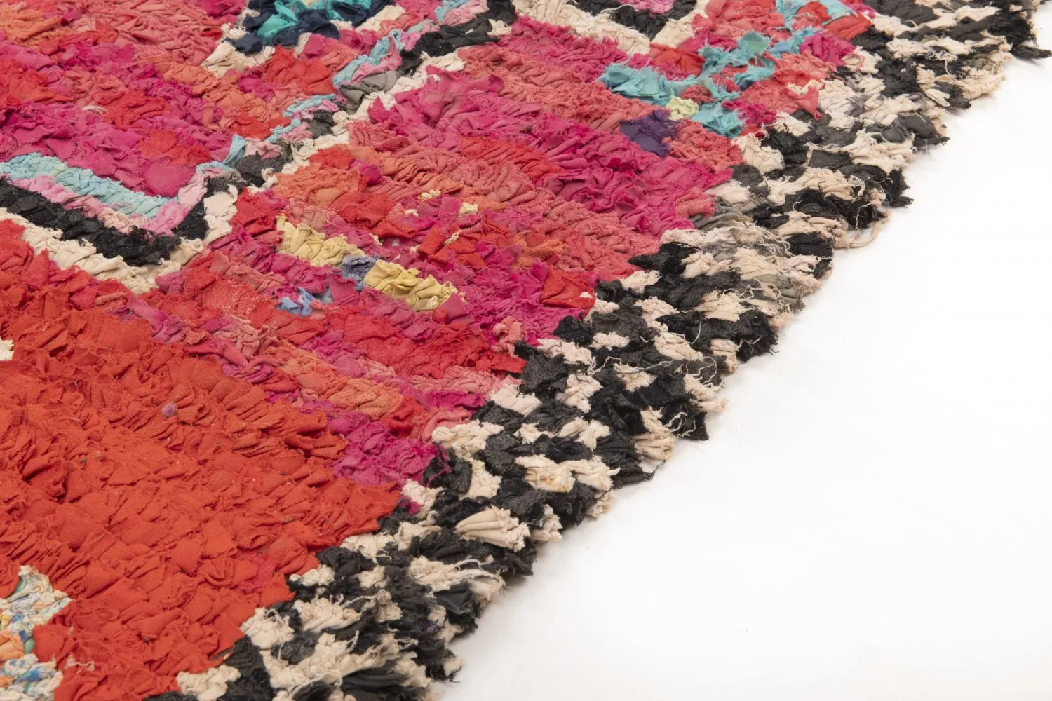 Marokkaanse Berber tapijt Boucherouite 185 x 110 cm