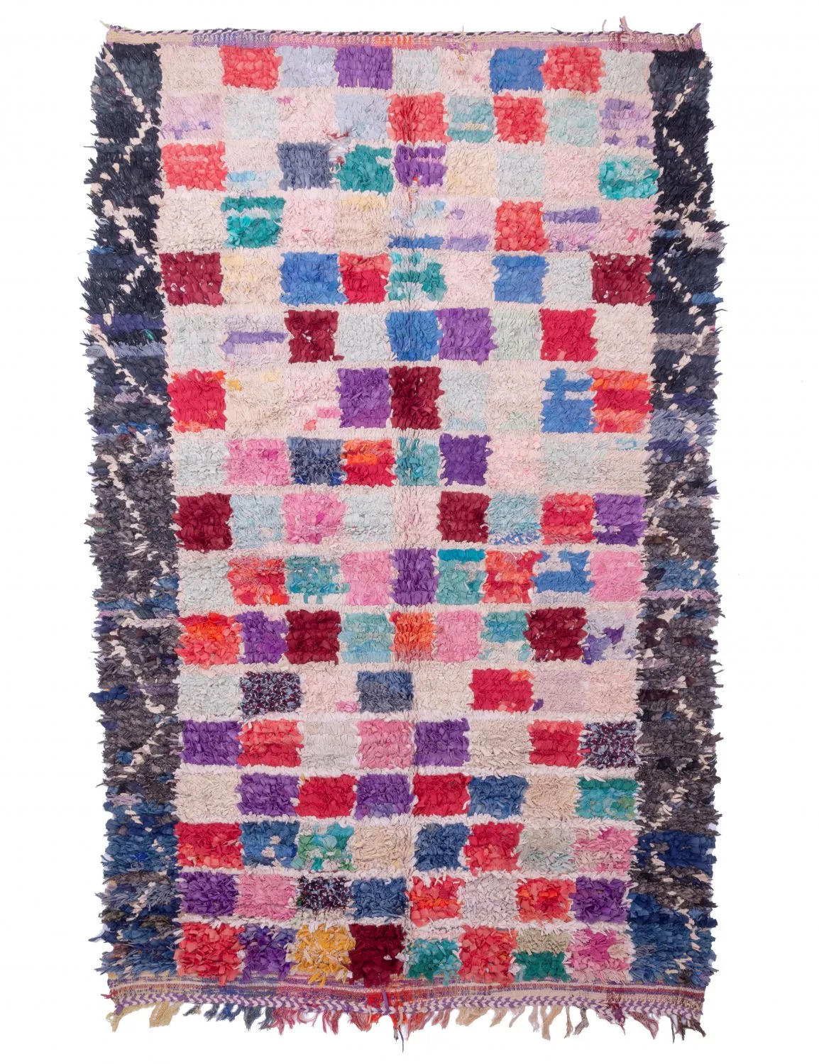 Marokkaanse Berber tapijt Boucherouite 265 x 165 cm