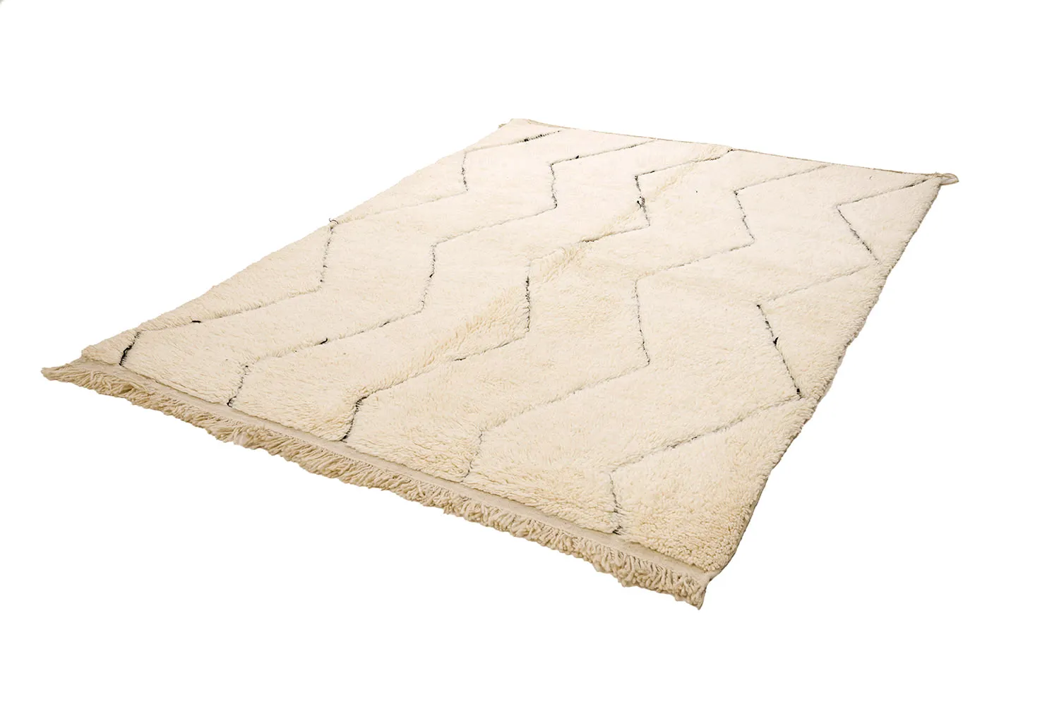 Kelim Marokkaanse Berber tapijt Beni Ouarain 170 x 250 cm