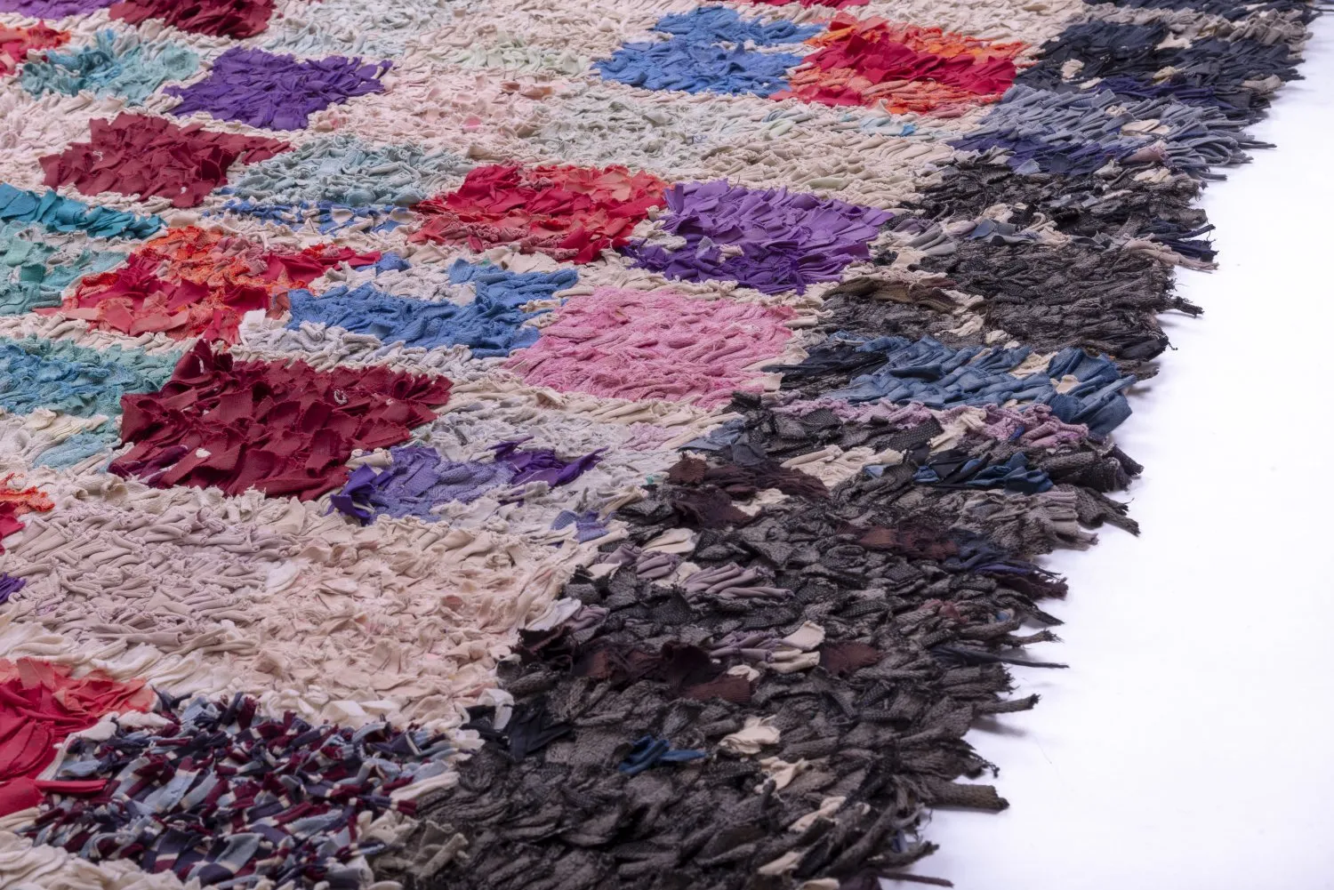 Marokkaanse Berber tapijt Boucherouite 265 x 165 cm