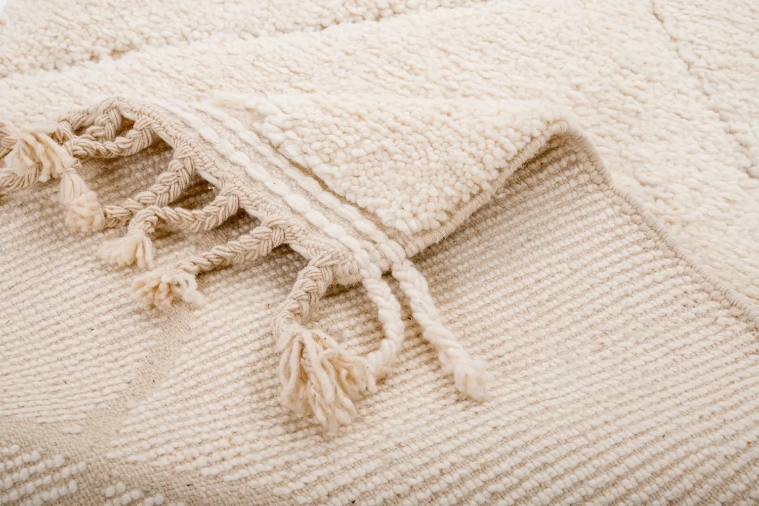 Kelim Marokkaanse Berber tapijt Beni Ouarain 295 x 90 cm