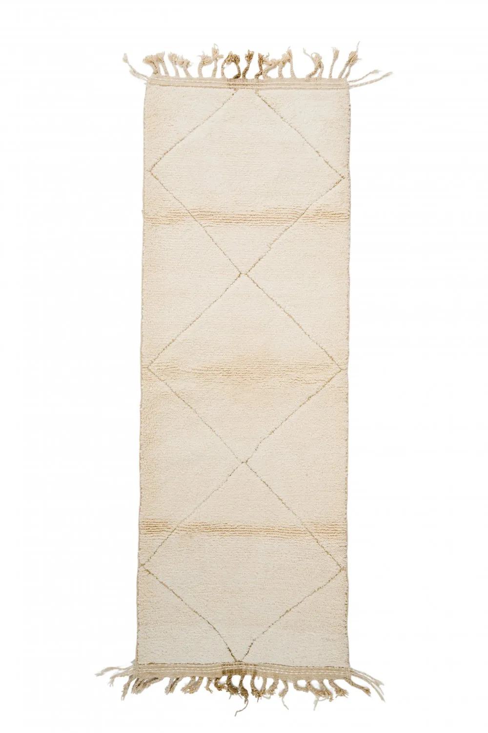 Kelim Marokkaanse Berber tapijt Beni Ouarain 290 x 90 cm