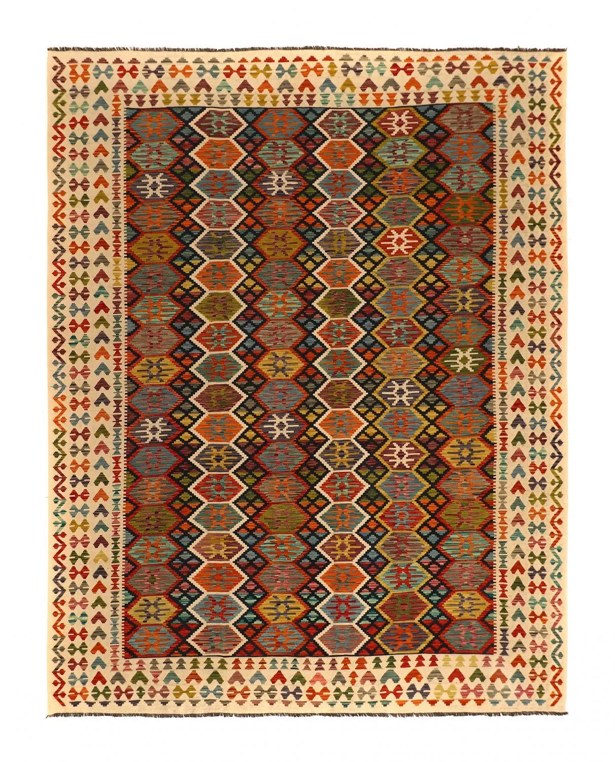 Oriëntaals kilimkleed 383 x 300 cm