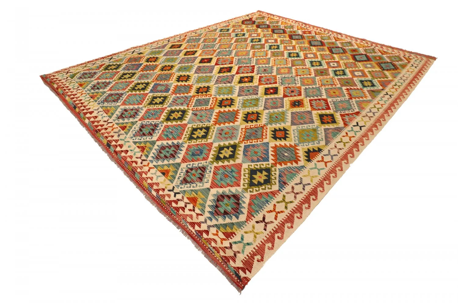 Oriëntaals kilimkleed 394 x 309 cm