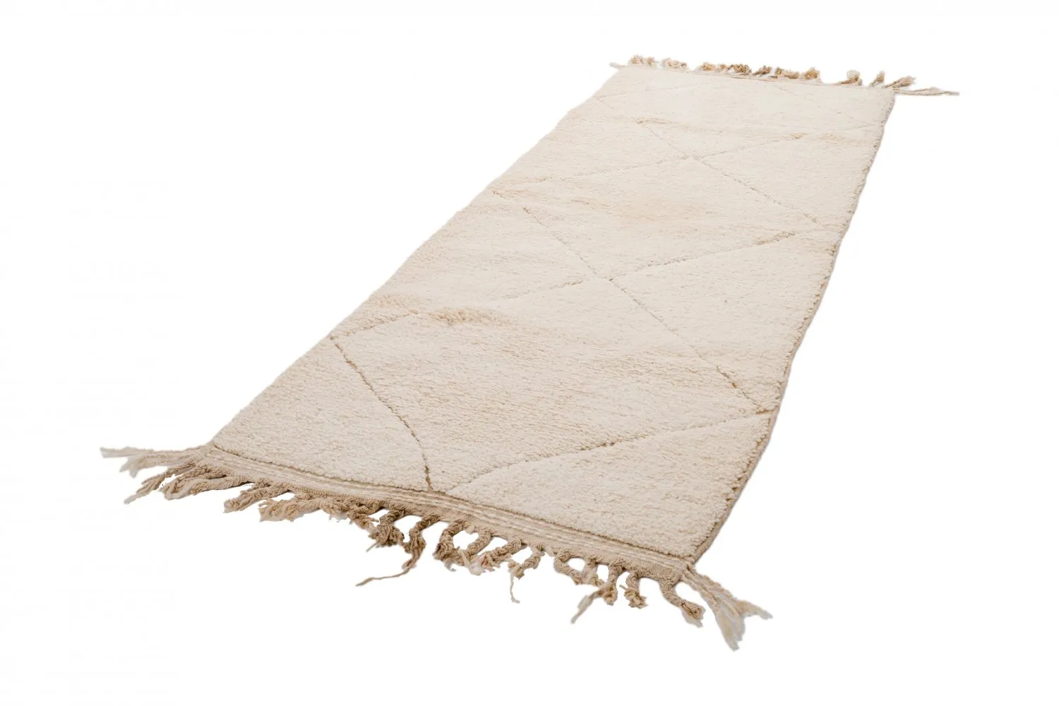 Kelim Marokkaanse Berber tapijt Beni Ouarain 290 x 90 cm