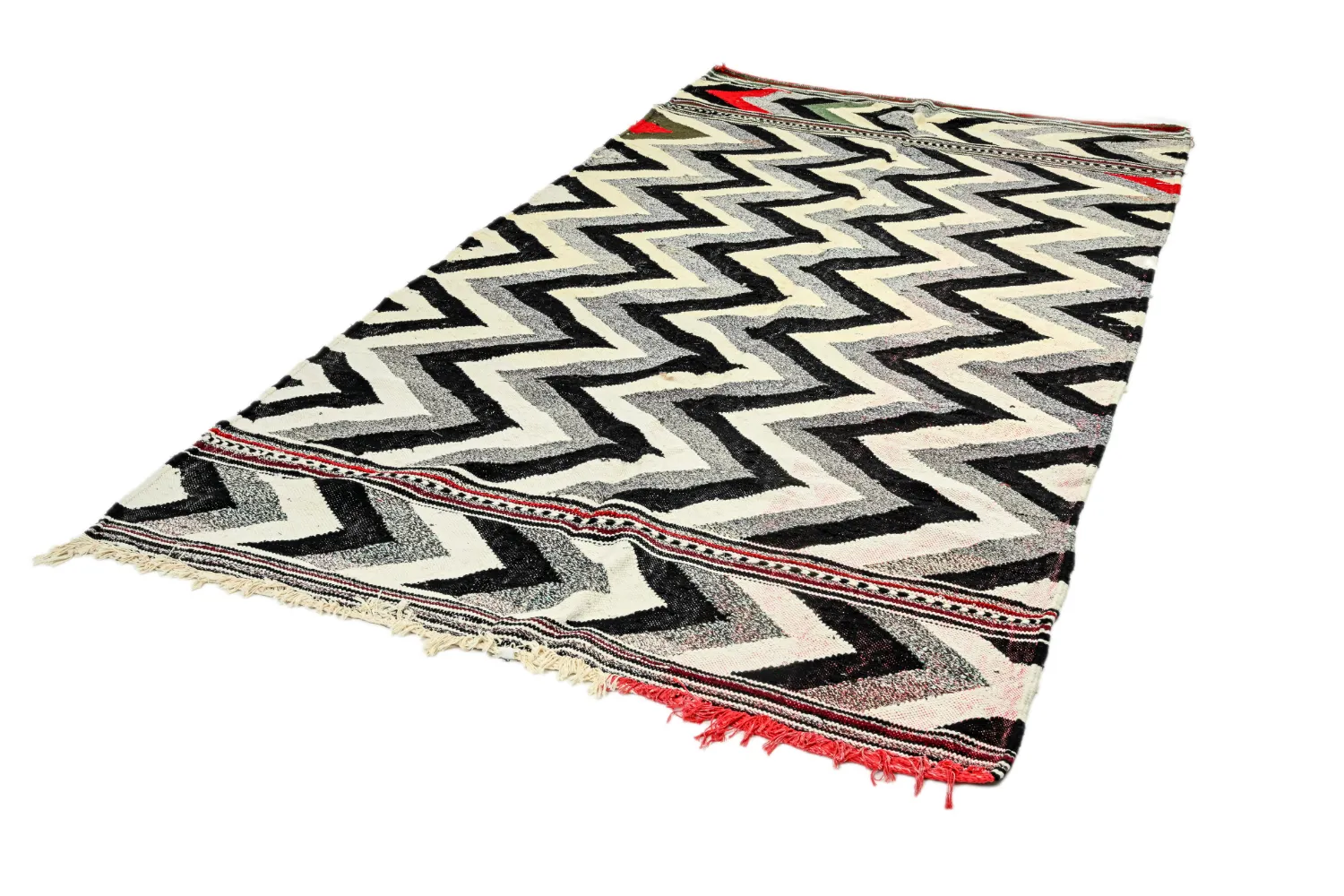 Marokkaanse Berber tapijt Boucherouite 150 x 280 cm