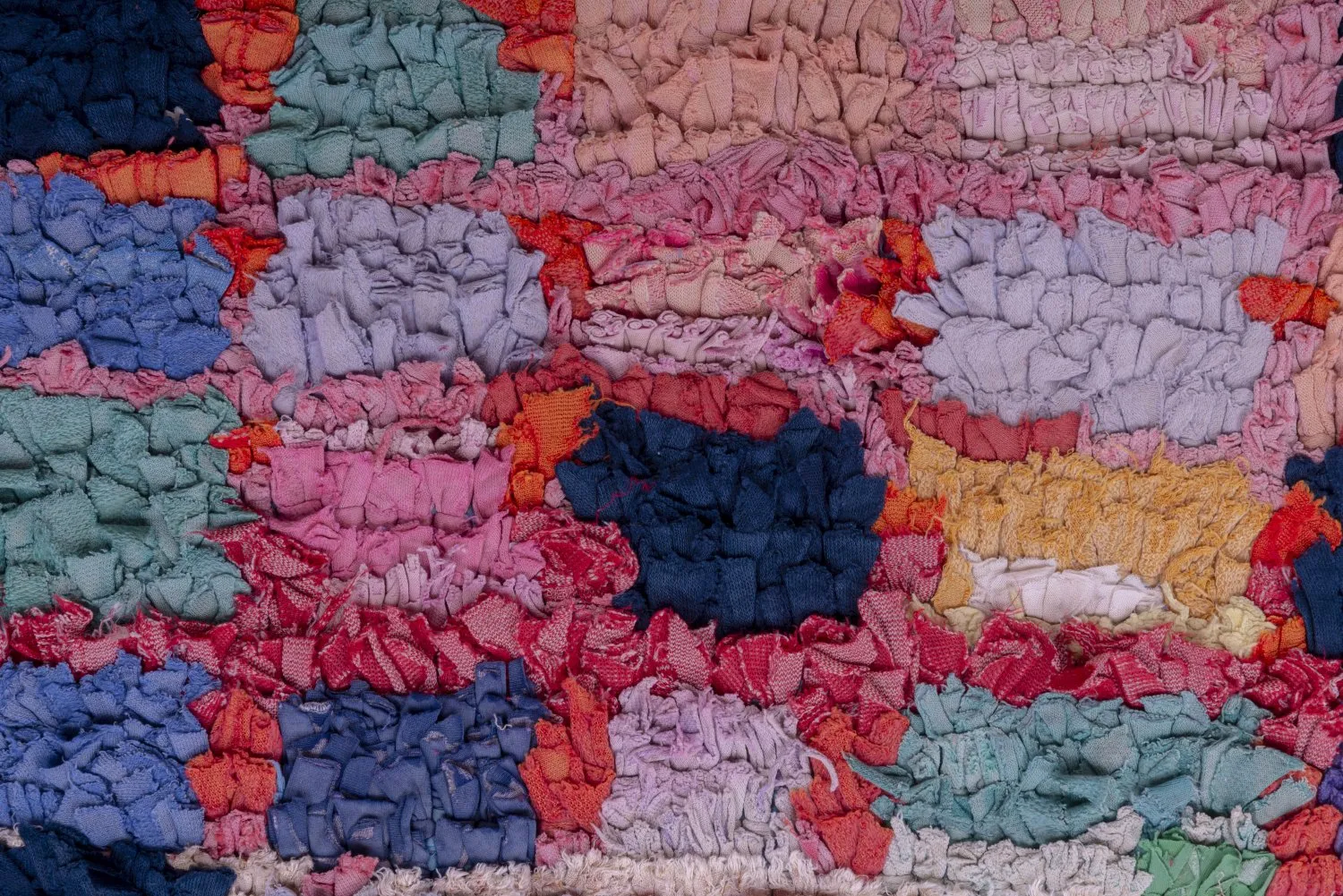 Marokkaanse Berber tapijt Boucherouite 290 x 150 cm