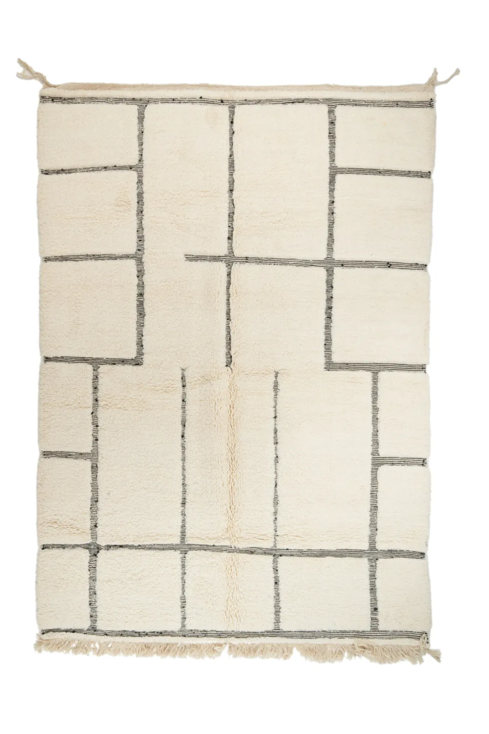 Kelim Marokkaanse Berber tapijt Beni Ouarain 200 x 295 cm