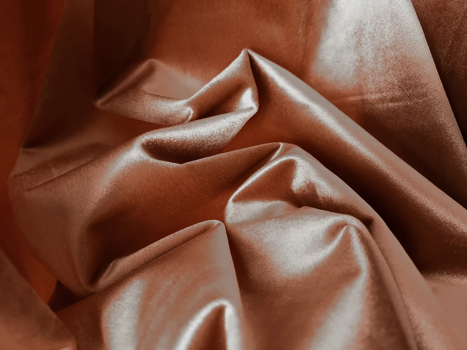 Gordijnen - Fluwelen gordijnen Marlyn (bruin)