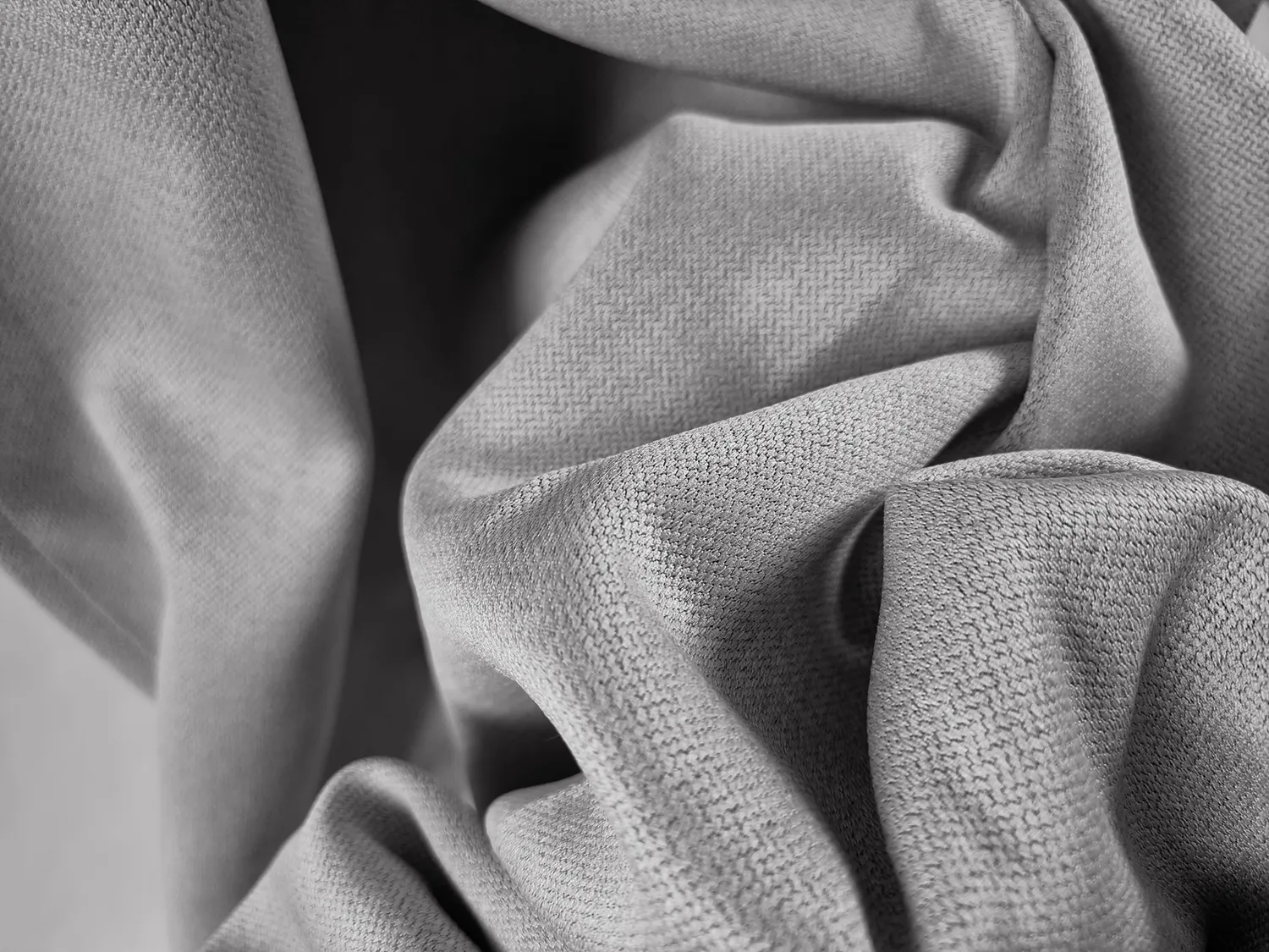 Gordijnen - Verduisteringsgordijnen Leya (lichtgrijs)