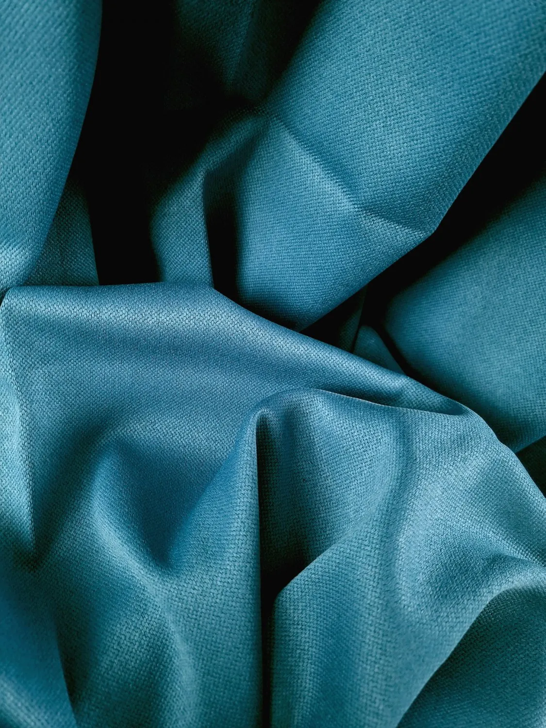 Gordijnen - Verduisteringsgordijnen Leya (petrol)