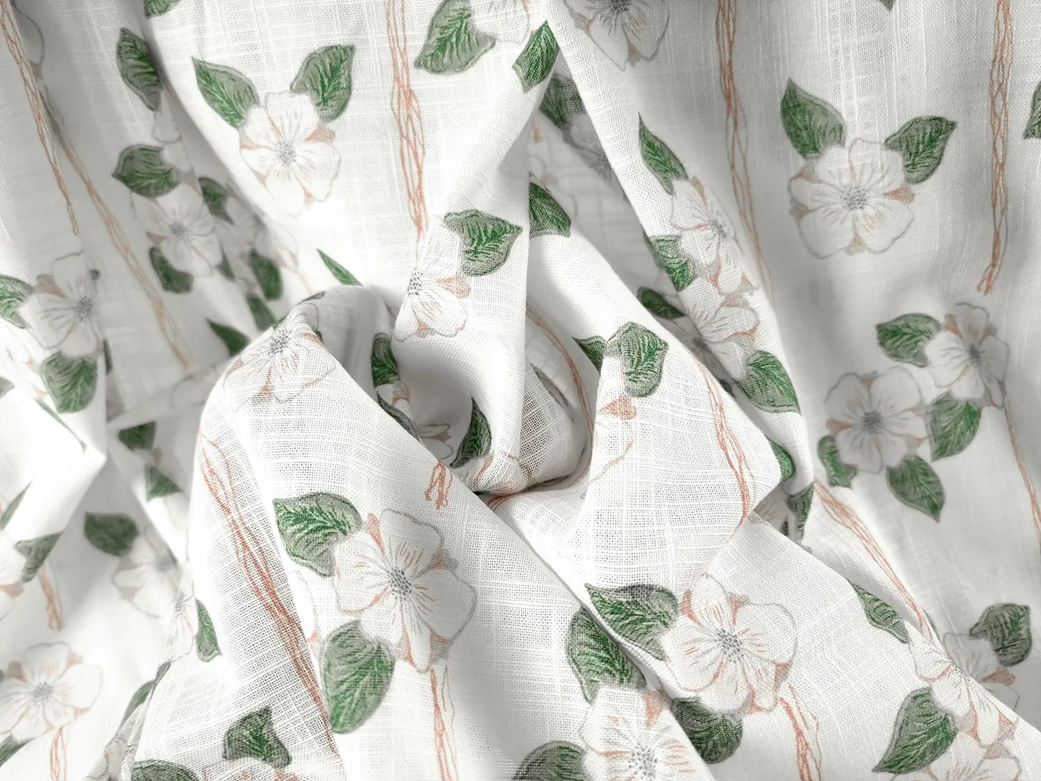 Gordijnen - Katoenen gordijn Anna-Lisa (beige)