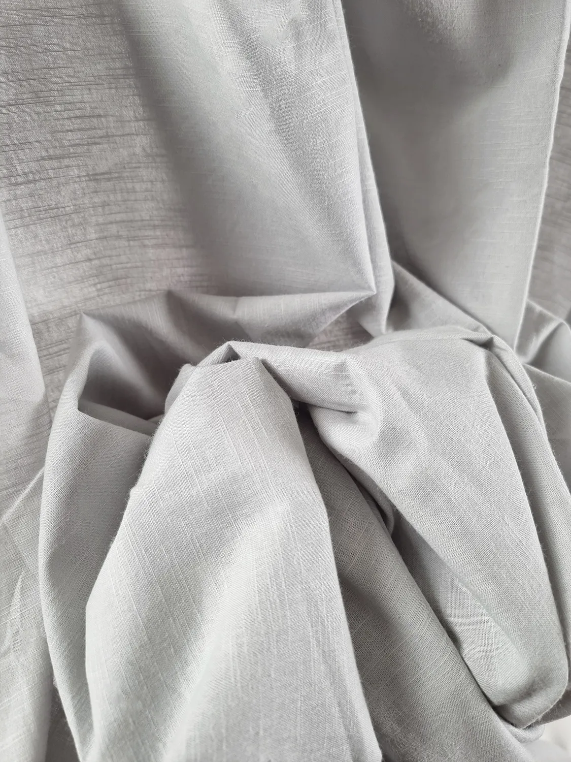 Gordijnen - Katoenen gordijn Adriana (grijs)