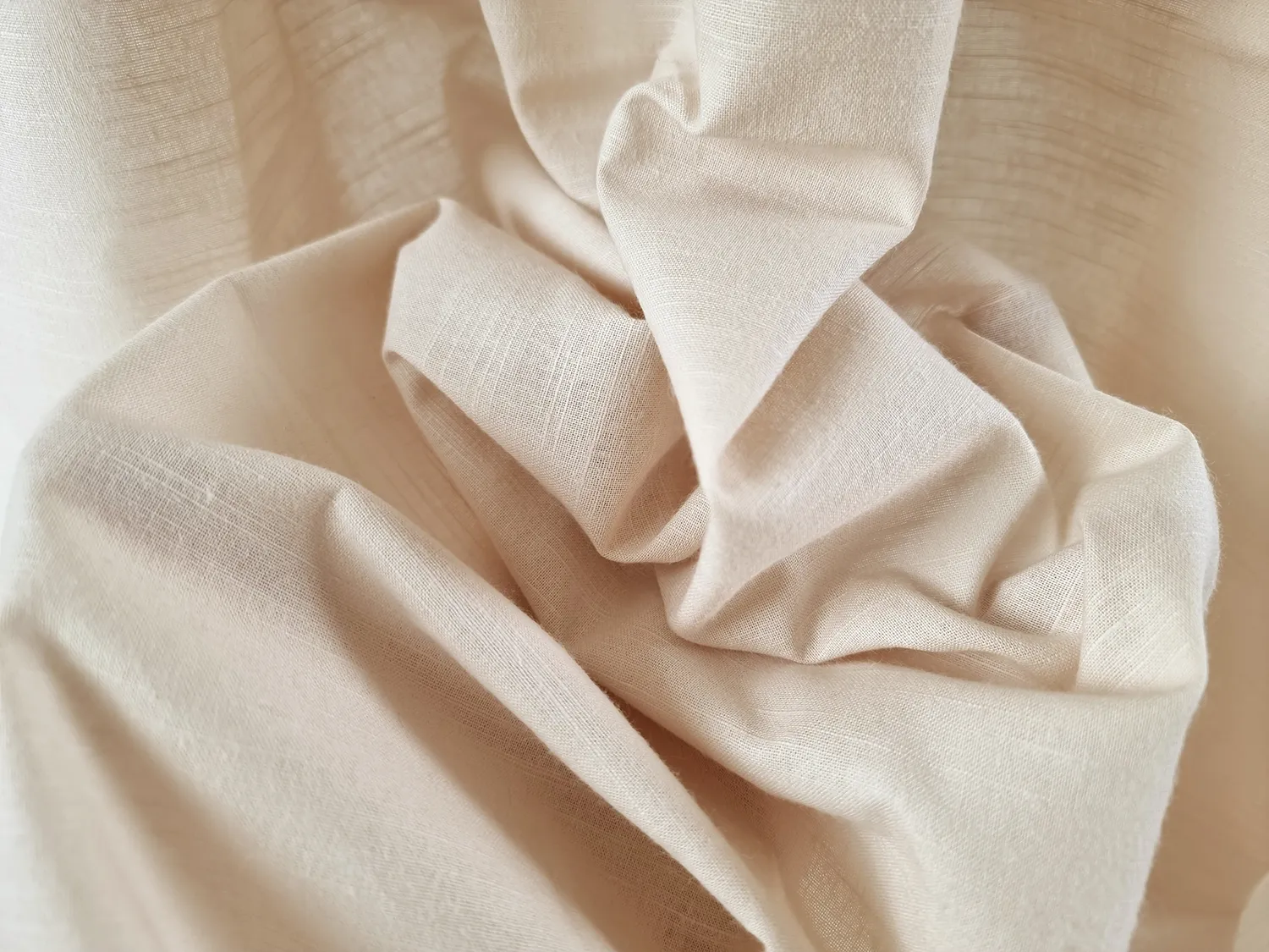 Gordijnen - Katoenen gordijn Adriana (beige)