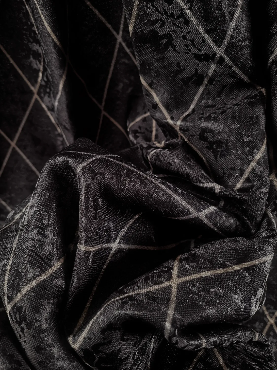 Gordijn - Rory (zwart)