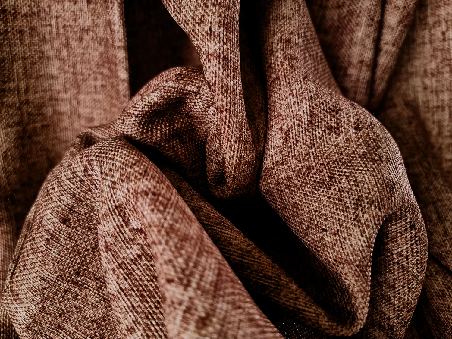 Gordijnen - Linnen gordijnen Lindiwe (rosa)