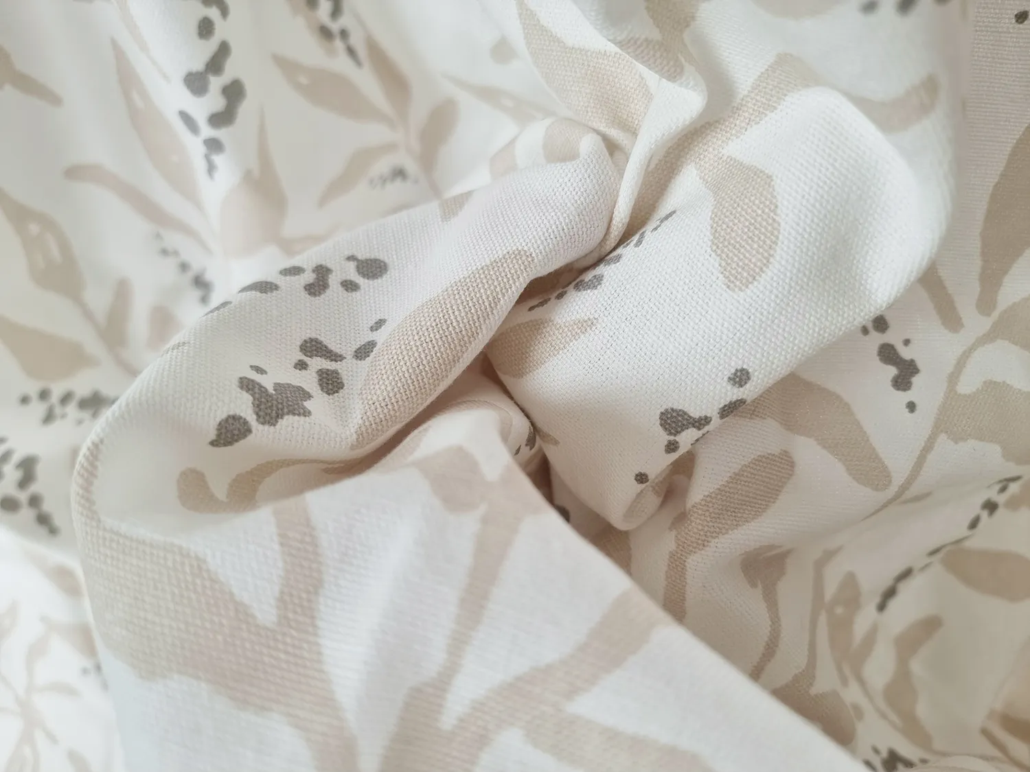 Gordijnen - Katoenen gordijn Katri (beige)