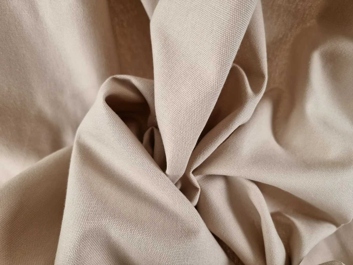 Katoenen gordijn Anja (beige)