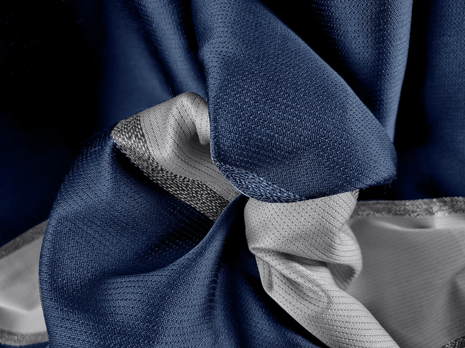 Gordijn - Austin (grijs/blauw)