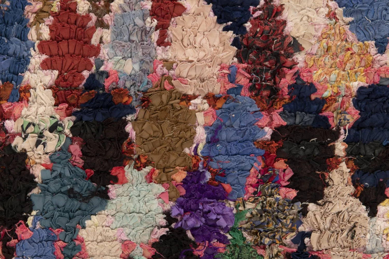 Marokkaanse Berber tapijt Boucherouite 295 x 120 cm