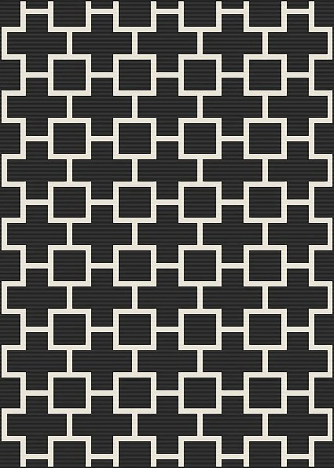 Vloerkleden voor binnen en buiten - Brussels Silver (zwart)