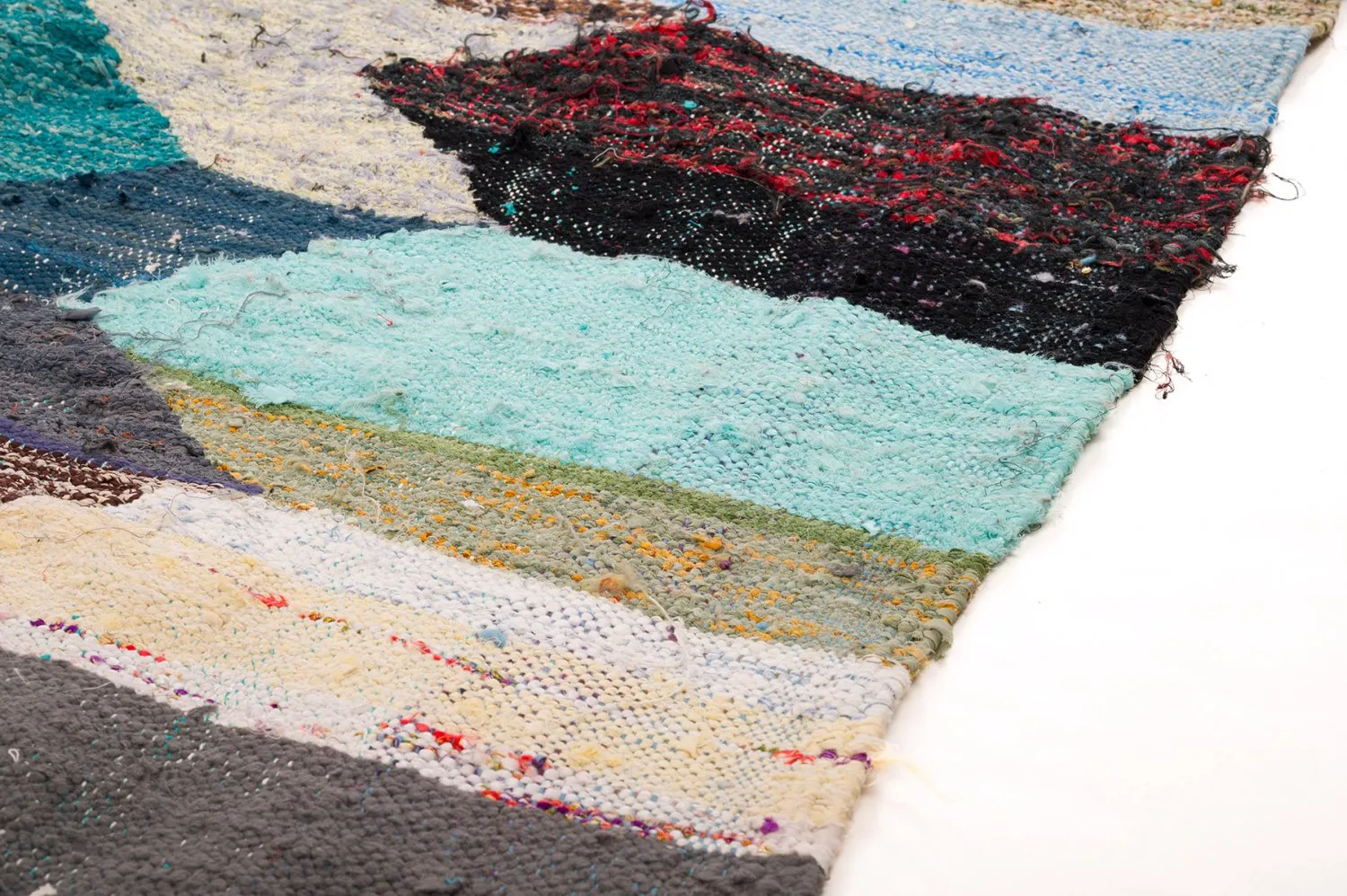 Marokkaanse Berber tapijt Boucherouite 145 x 295 cm