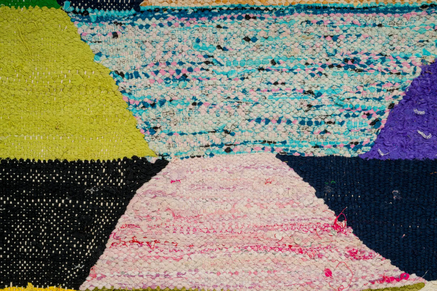 Marokkaanse Berber tapijt Boucherouite 165 x 265 cm