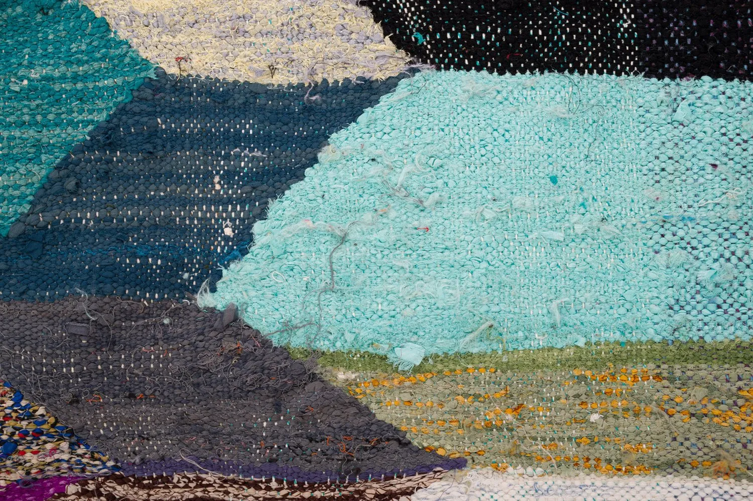 Marokkaanse Berber tapijt Boucherouite 145 x 295 cm