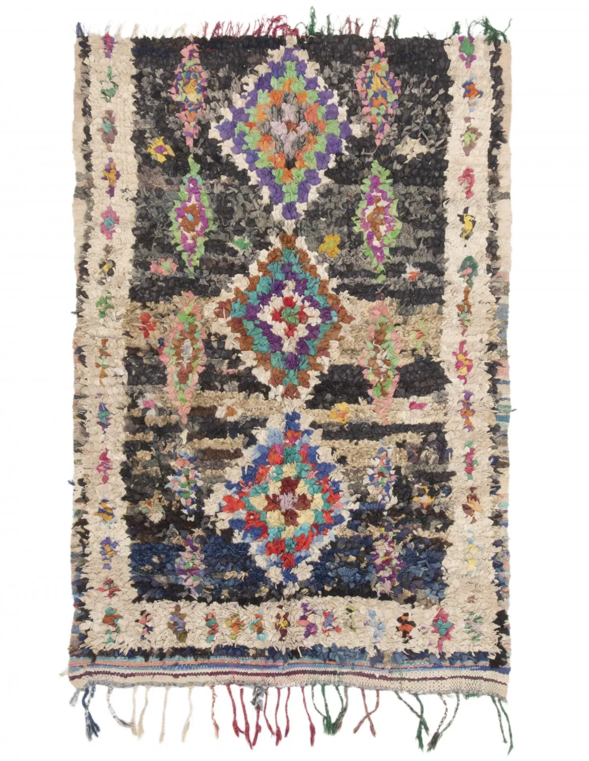 Marokkaanse Berber tapijt Boucherouite 175 x 115 cm