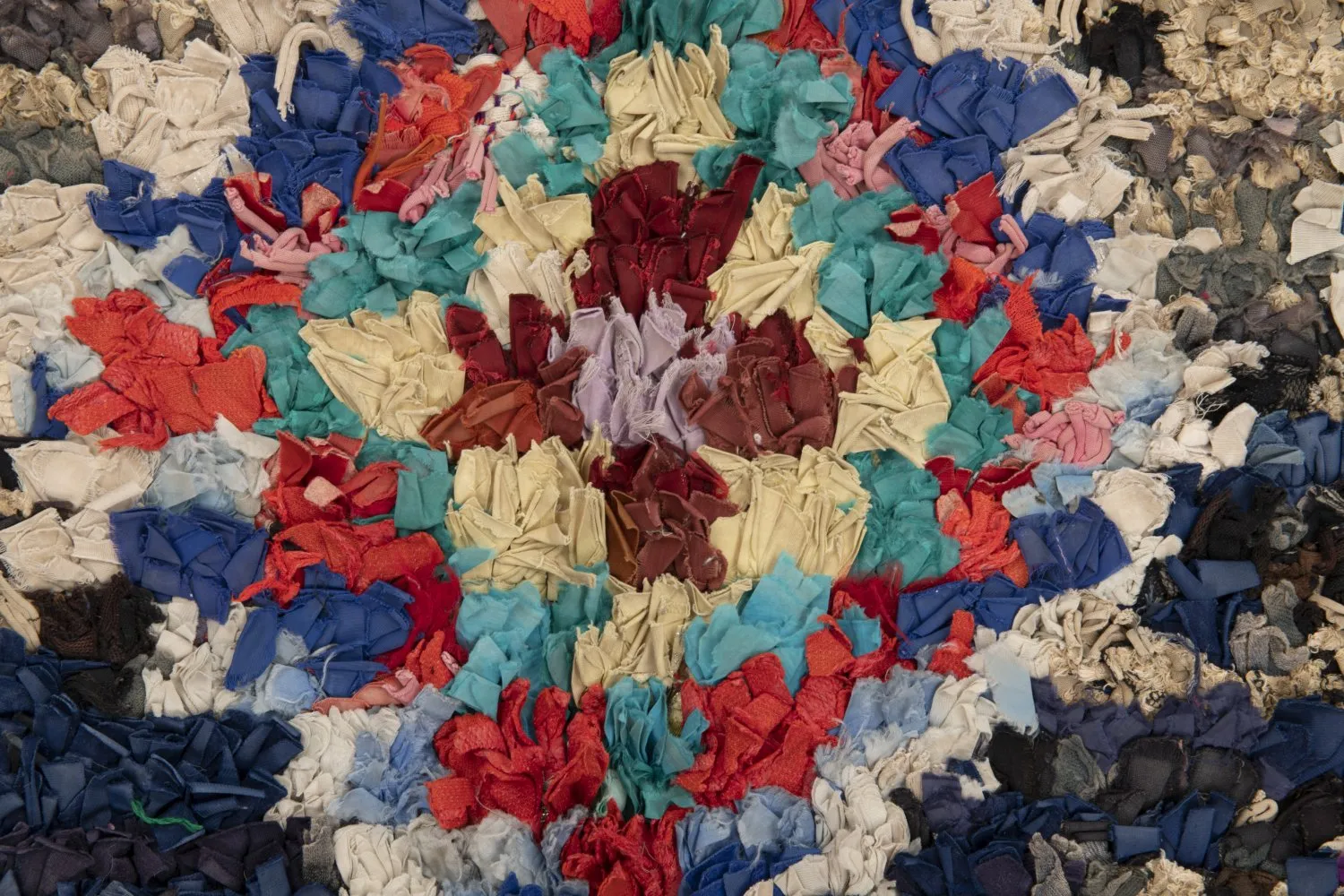 Marokkaanse Berber tapijt Boucherouite 175 x 115 cm