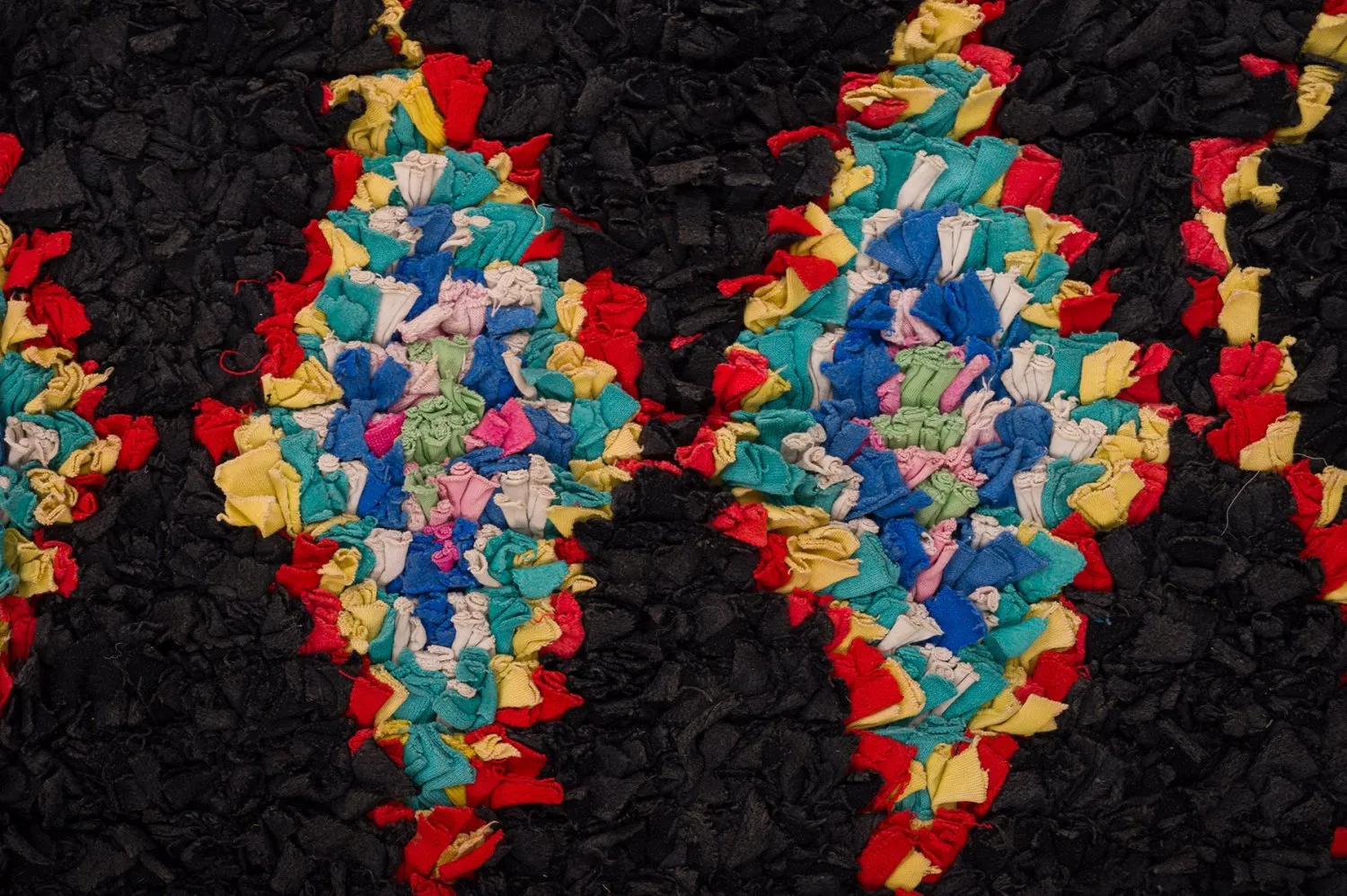 Marokkaanse Berber tapijt Boucherouite 130 x 270 cm