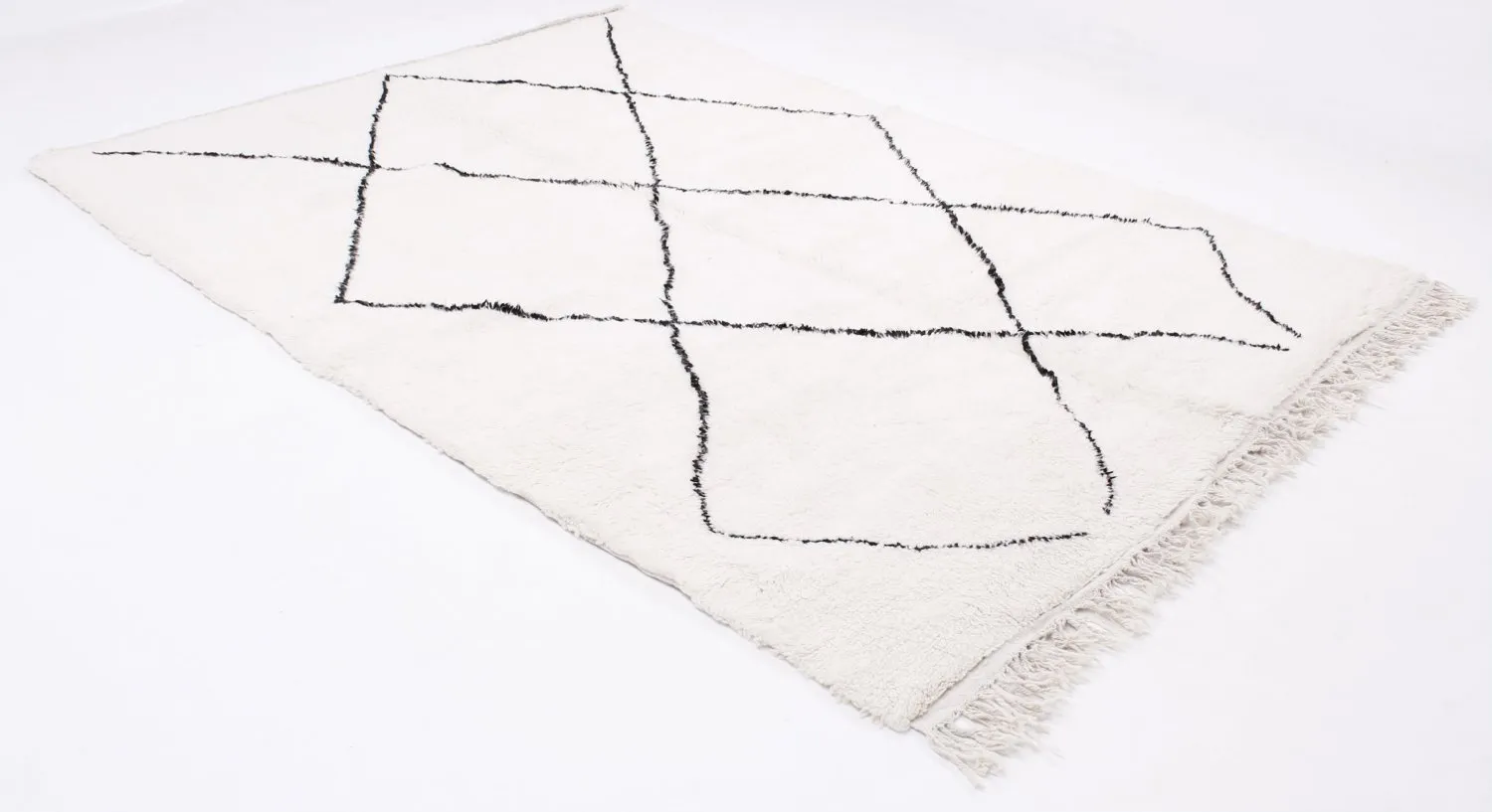 Kelim Marokkaanse Berber tapijt Beni Ouarain 320 x 210 cm