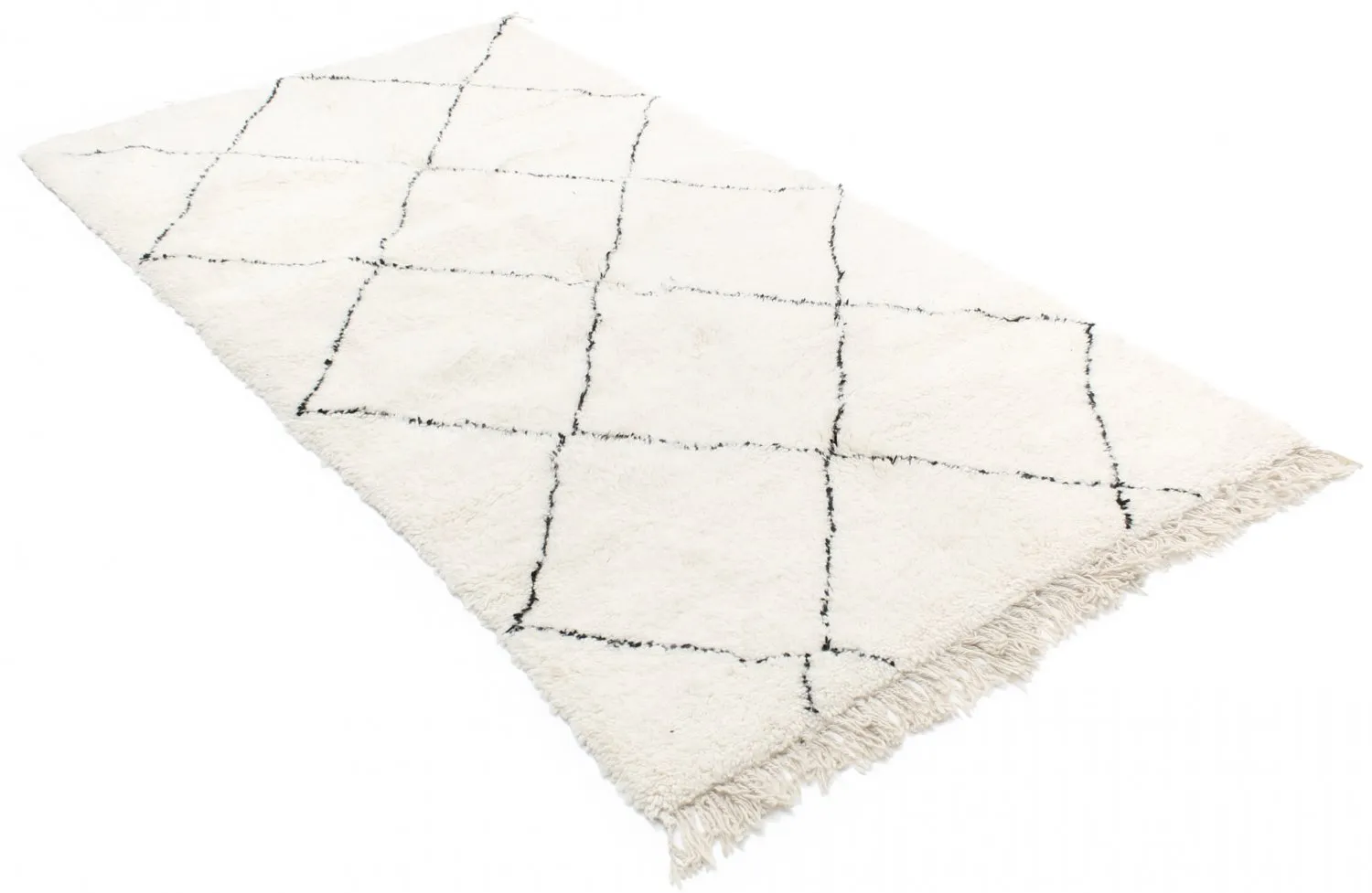 Kelim Marokkaanse Berber tapijt Beni Ouarain 260 x 140 cm