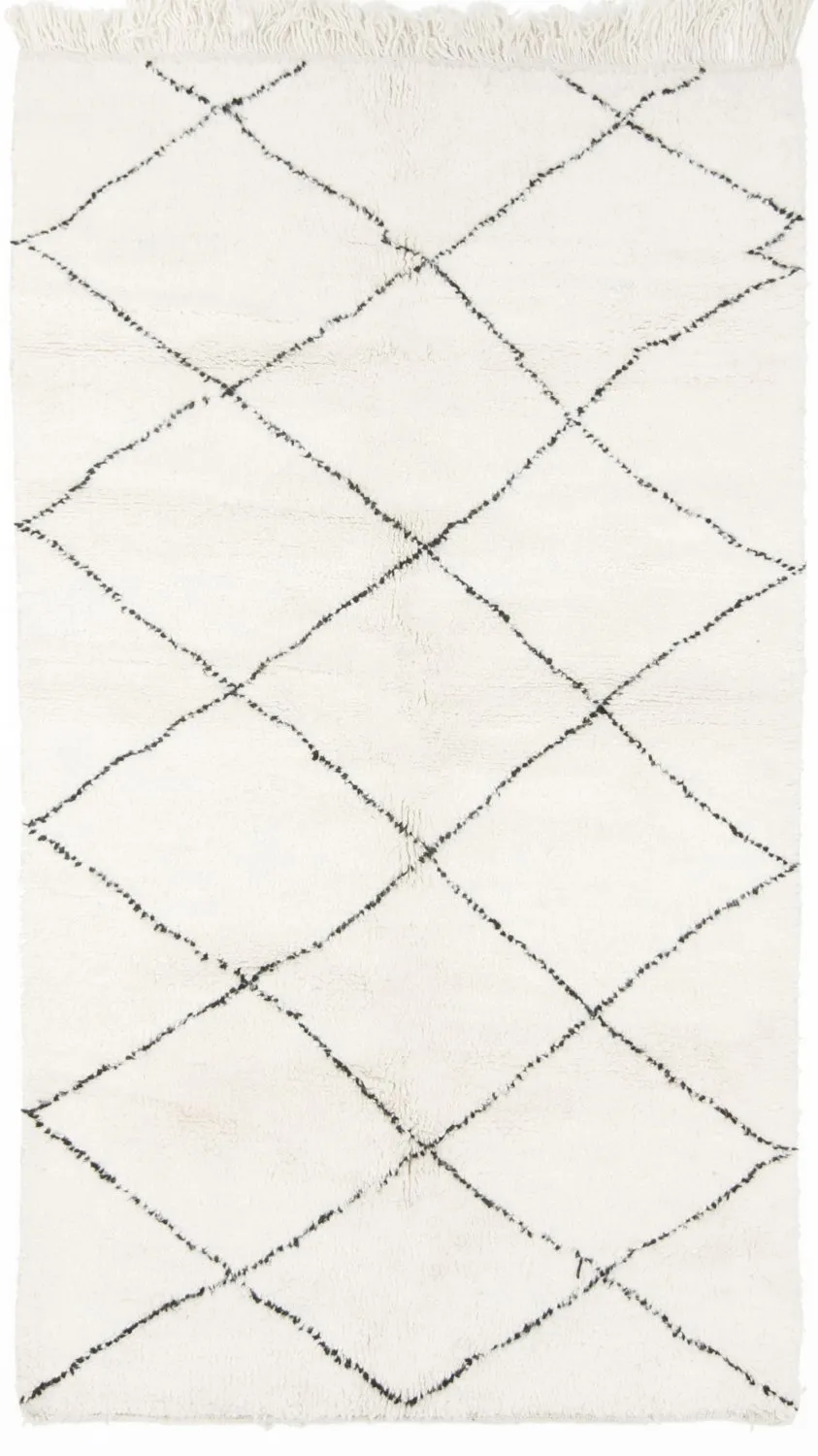 Kelim Marokkaanse Berber tapijt Beni Ouarain 260 x 150 cm