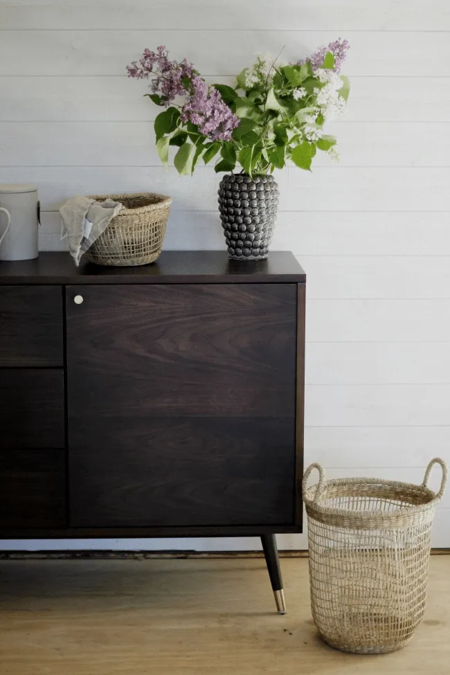 TV-meubel / Ladekast - Prime (walnoot/messing)