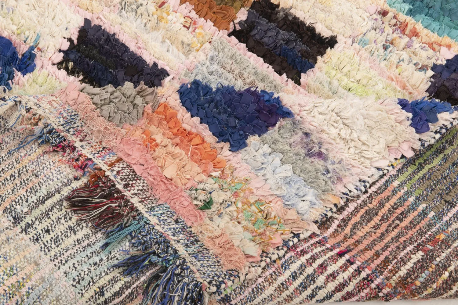 Marokkaanse Berber tapijt Boucherouite 170 x 115 cm