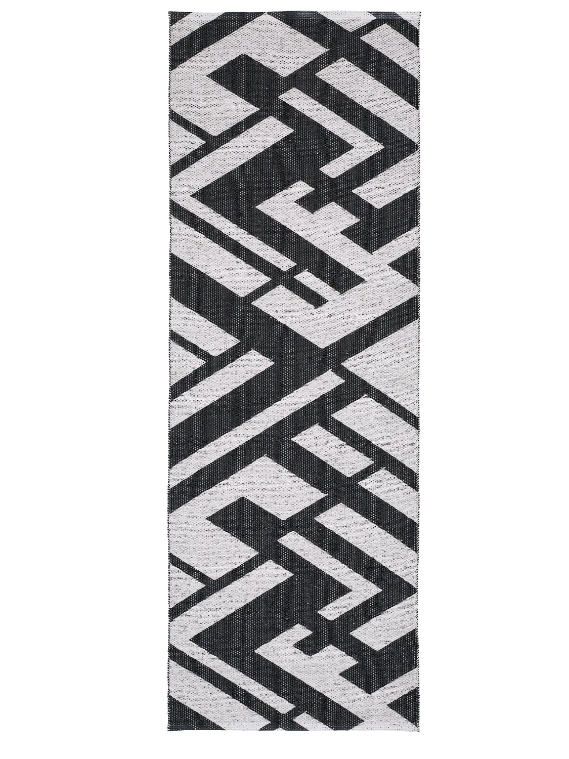 Plastic-kleden - Horredsmattan Uma (zwart)