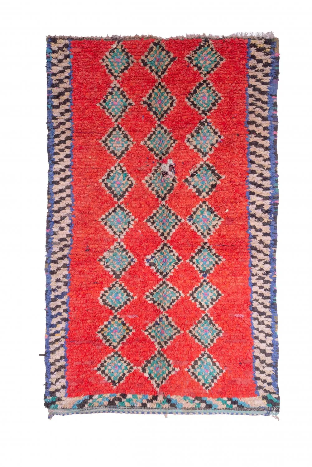 Marokkaanse Berber tapijt Boucherouite 285 x 170 cm