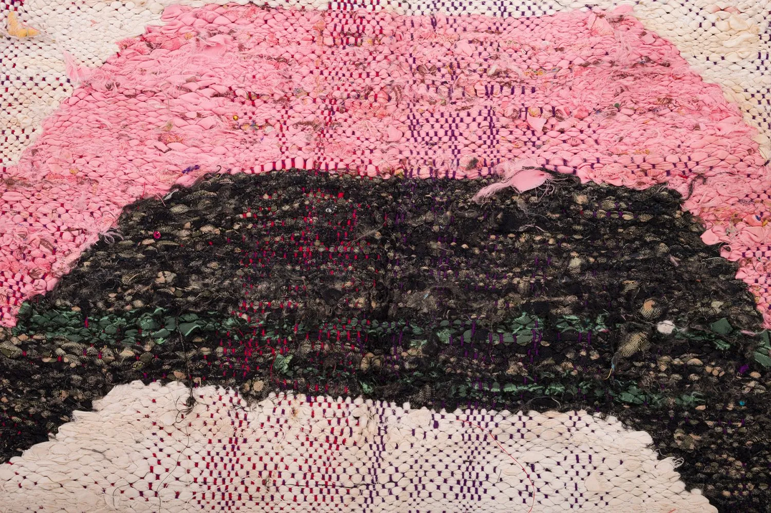 Marokkaanse Berber tapijt Boucherouite 150 x 310 cm