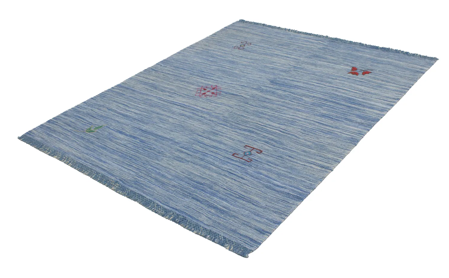 Oosters Tapijt - Modern Kelim Hand Woven - 155 x 203 cm