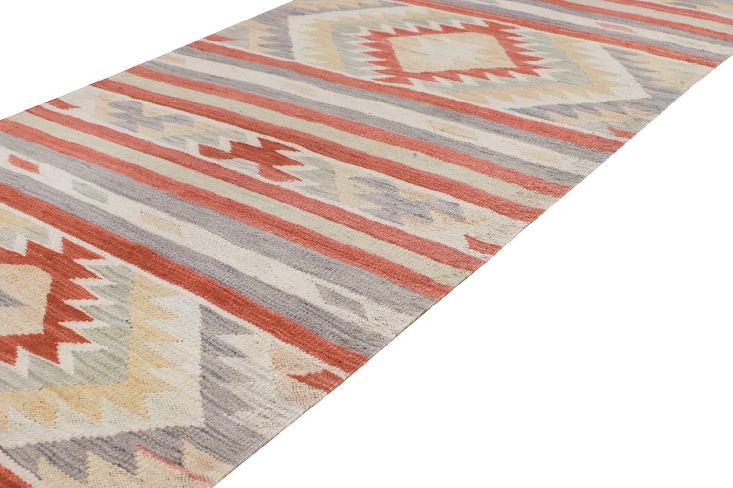 Oosters Tapijt - Hazara Kelim Hand Woven - 81 x 278 cm