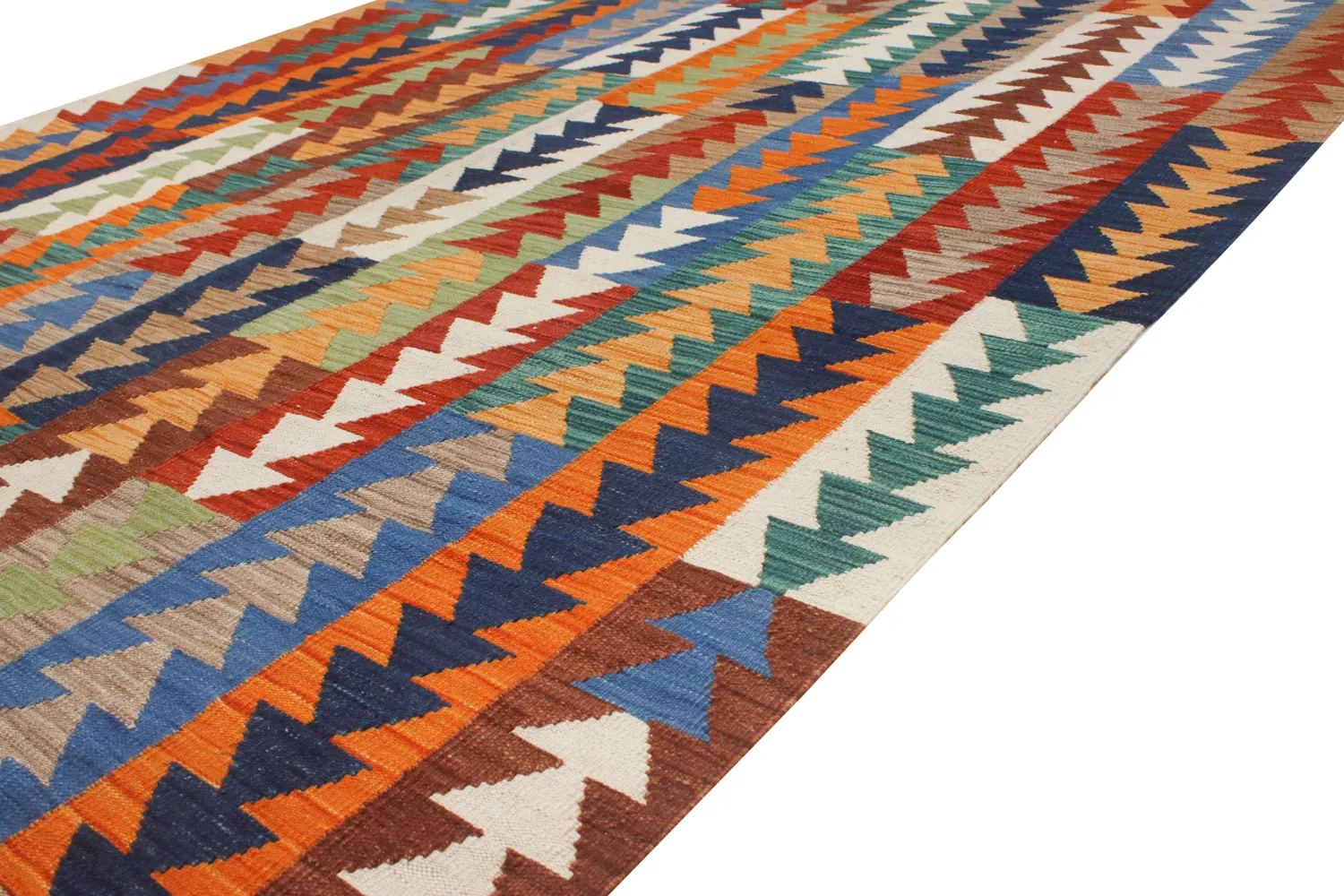 Oosters Tapijt - Hazara Kelim Hand Woven - 194 x 299 cm