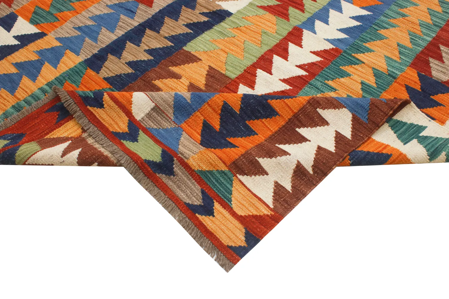 Oosters Tapijt - Hazara Kelim Hand Woven - 194 x 299 cm