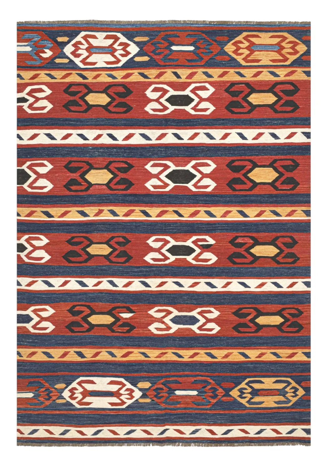Oosters Tapijt - Hazara Kelim Hand Woven - 198 x 289 cm