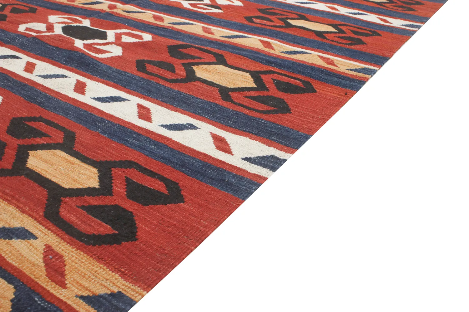 Oosters Tapijt - Hazara Kelim Hand Woven - 198 x 289 cm