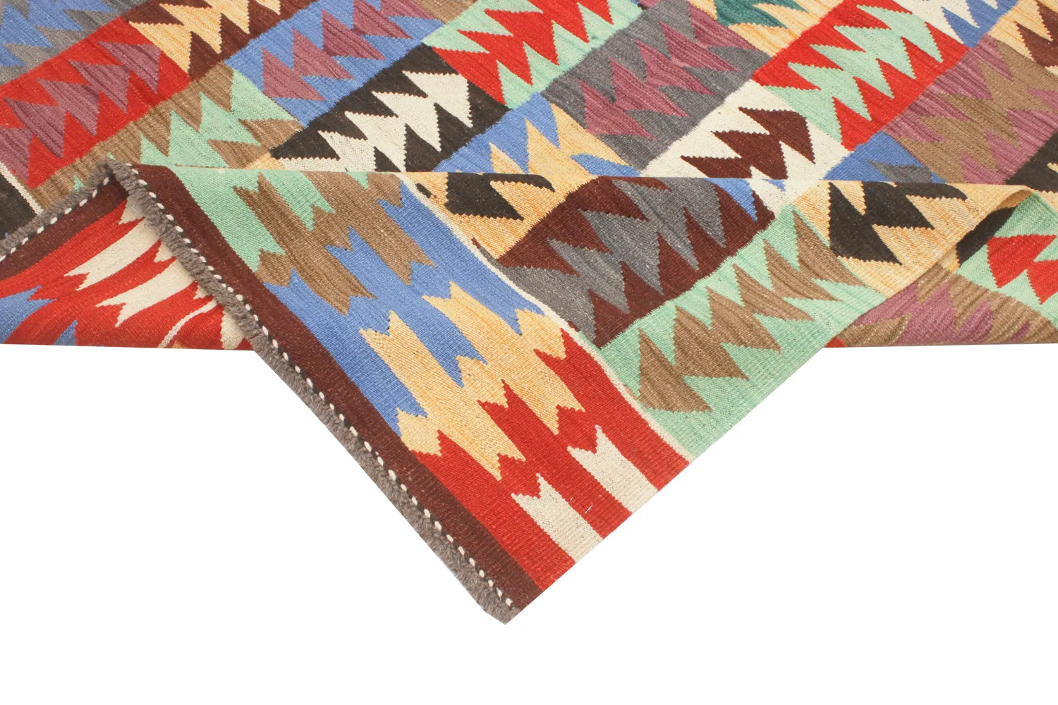 Oosters Tapijt - Hazara Kelim Hand Woven - 154 x 201 cm