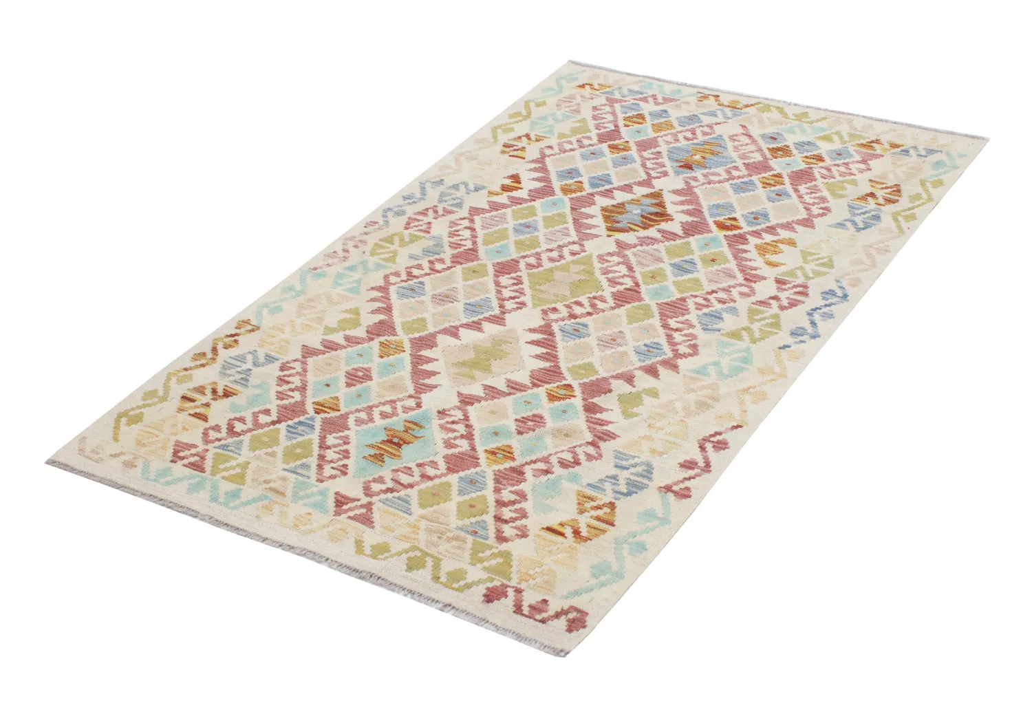 Oosters Tapijt - Vegi Kelim Hand Woven - 99 x 155 cm