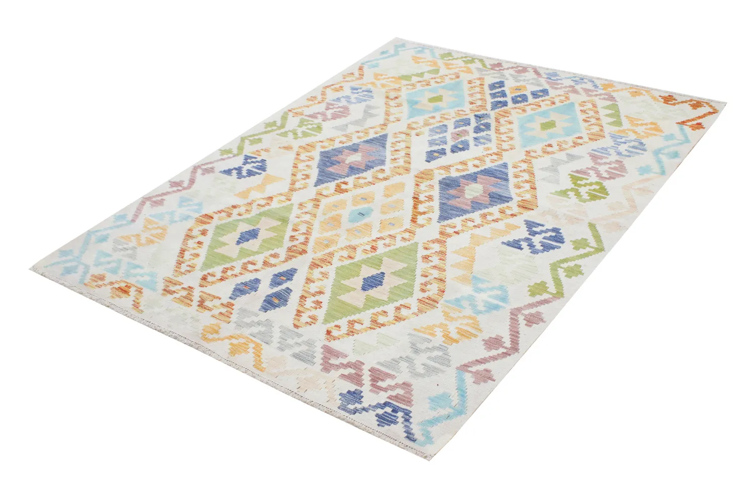 Oosters Tapijt - Vegi Kelim Hand Woven - 159 x 200 cm
