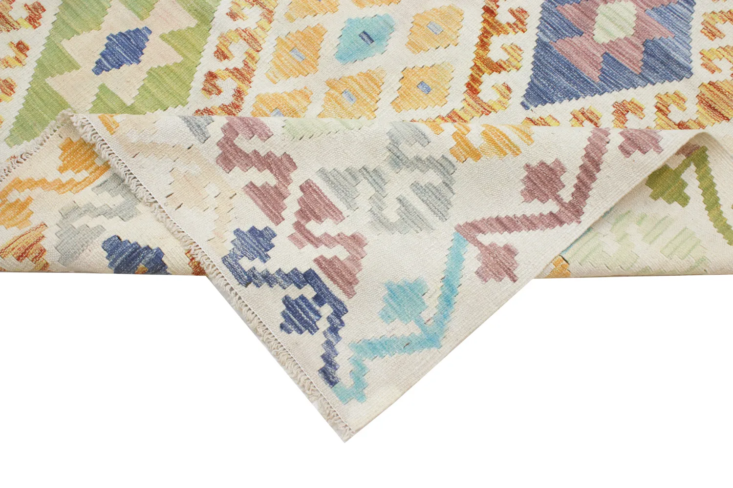 Oosters Tapijt - Vegi Kelim Hand Woven - 159 x 200 cm