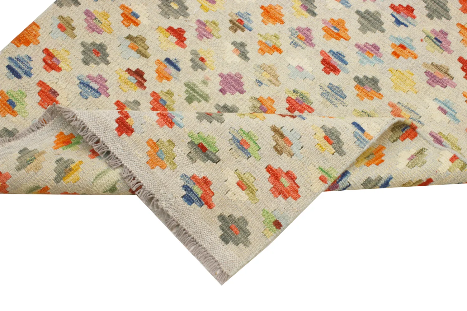 Oosters Tapijt - Vegi Kelim Hand Woven - 77 x 197 cm